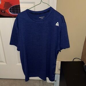 Reebok Men's Short Sleeve Tee in Blue